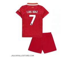 Liverpool Luis Diaz #7 Kotipaita Lapsille 2024-25 Lyhythihainen (+ shortsit)